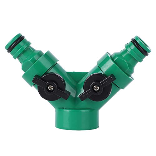 Zwei - -Rohrstufe -Schlauchsplitter Garten Wasserhahnadapter mit Ventil Zwei - -Rohrstufe -Schlauchsplitter Garten Wasserhahnadapter mit Ventil von NinGYiYan