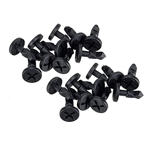 NinWelly jfqm 50 Stücke Auto Motorraum Verkleidung Abdeckplatte Schraube Clip 95557271000 Passend for Porsche Cayenne 2003 2004 2005 2006 2008-2010 von NinWelly