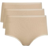 Nina Von C. Taillenslip 3er Pack, basic, eng, elastisch, weich, atmungsaktiv, bequem, Baumwollmix von Nina von C.