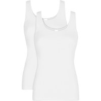 Nina Von C. Unterhemd ""Fine Cotton"", (2er Pack), mit breitem Träger von Nina von C.