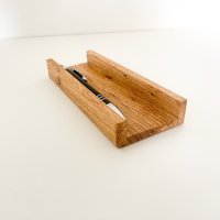 Stiftablage I Edler Stifthalter Aus Holz - Eiche Organizer Büro Ablage Für Stifte Handyablage Schreibtisch Stiftablage I Edler Stifthalter Aus Holz - Eiche Organizer Büro Ablage Für Stifte Handyablage Schreibtisch von NinaSternenzauber