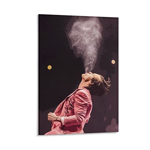 Harry Edward Styles Team 1D Berühmter Sänger 11 Druck Foto Kunst Malerei Leinwand Poster Home Modern Decor Poster 20 x 30 cm von Ninainai