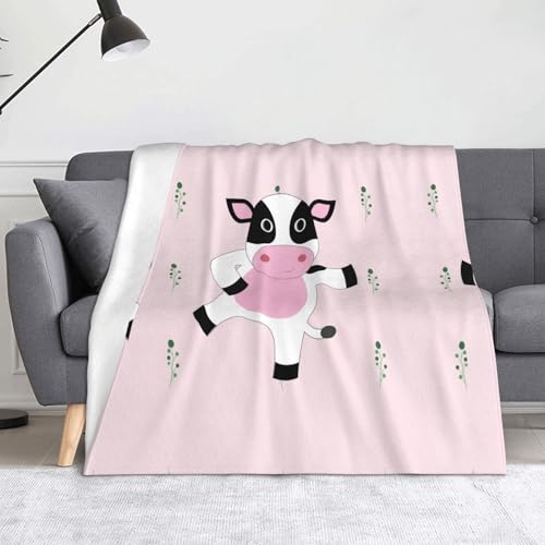 Ninainaid Decke mit Cartoon-Wadendruck, weich und leicht, plüschig und flauschig, luxuriös und bequem, Herbstdecke, Heimdekorationsgeschenk. von Ninainaid