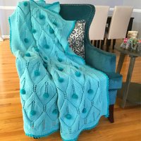 Gestrickte Gemütliche Decke von NinasKnittingNook