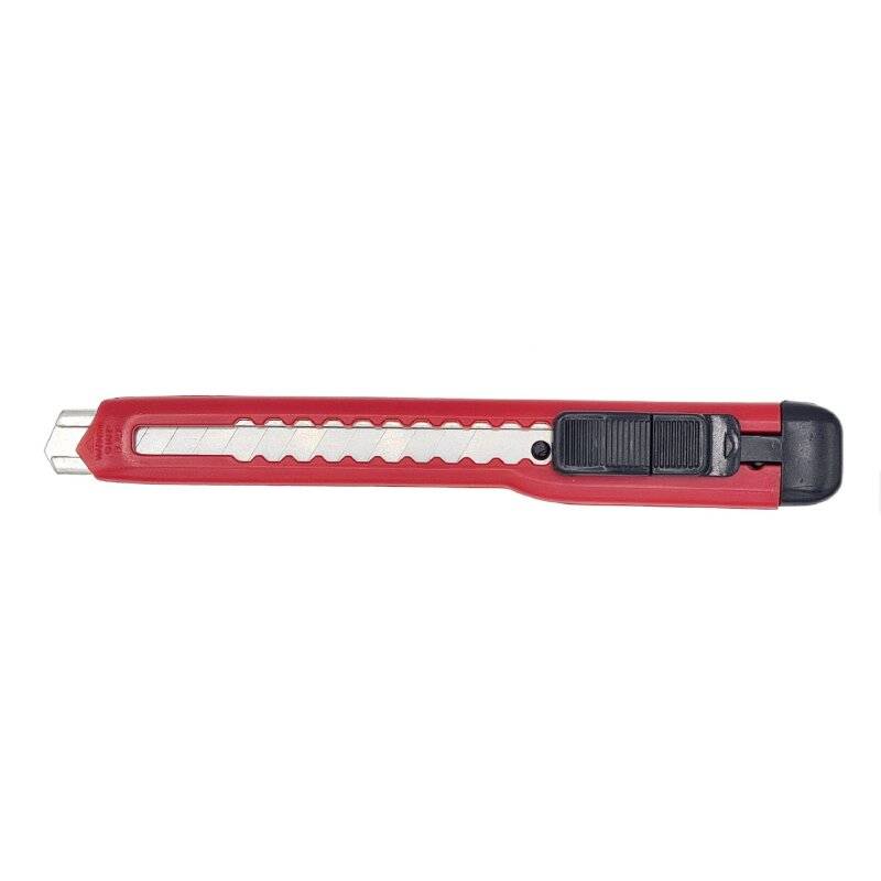 Mini Cuttermesser Kartonmesser mit Metallschiene und 9mm Abbrechklinge - 480er-Pack von Nineka Handels GmbH