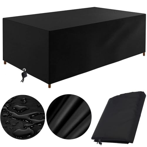 Gartenmöbel Abdeckung Wasserdicht 125x125 Multi Größe Abdeckplane Gartenmöbel Winterfest Schutzhülle Gartenmöbel Terrasse Abdeckungen für Gartenmöbel Sets Tische Stühle (Schwarz 125x125x74cm) Gartenmöbel Abdeckung Wasserdicht 125x125 Multi Größe Abdeckplane Gartenmöbel Winterfest Schutzhülle Gartenmöbel Terrasse Abdeckungen für Gartenmöbel Sets Tische Stühle (Schwarz 125x125x74cm) von Ninesun