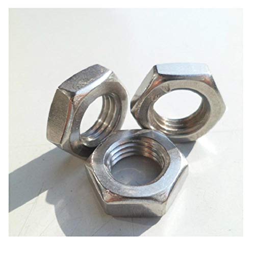 Edelstahl hex dünne Zähne dünne Muttern, Muttern-M17 * 1,5 * 8 mm Dicke von Ningvong