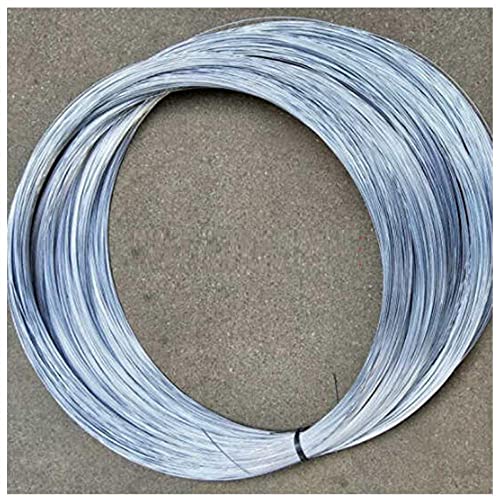 Galvanisierter Draht, Krawatte, weich gefesselt Draht, Baustelle, manuelles DIY Hängende Vorhang Wäscheleine, Gartenlinie-1.3mm*35m von Ningvong