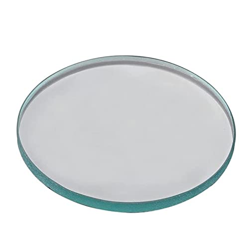 Gehärtetes Glas zum Präsentieren von DIY-Dekorationen, gehärtetes Sichtglas, Durchmesser 110 mm, Dicke,10 mm von Ningvong