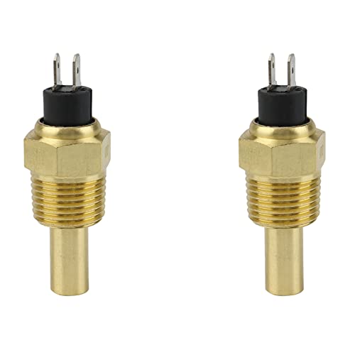 Niniang 2 x Temperatursensor Motor Temperatursensor 1/2NPT 21 mm Gewinde für Generator von Niniang