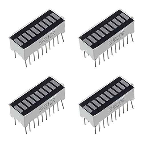 Niniang 4 x 10 Segmente LED Rot Bargraphe von Niniang