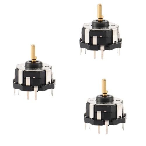 Niniang 4 x RKJXT1F42001 Wippschalter mit Schlüssel mit 4-Wege-Auto-Navigations-Encoder mit Druckschalter Niniang 4 x RKJXT1F42001 Wippschalter mit Schlüssel mit 4-Wege-Auto-Navigations-Encoder mit Druckschalter von Niniang