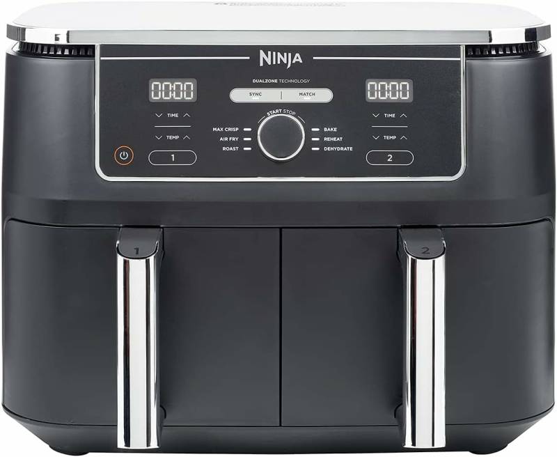 Ninja Foodi Max Dual Zone Heißluftfritteuse 2470 W 95l Siehe Text/Foto B-Ware von Ninja