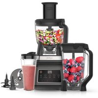 Ninja Küchenmaschine, 3-in-1-Gerät, 1.200 Watt, 2,1 Liter, Auto-iQ-Technologie, Ice-Crusher, schwarz, BN800EU von Ninja