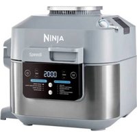 Ninja ON400DE Heißluft-Fritteuse 1760W Timerfunktion Grau von Ninja