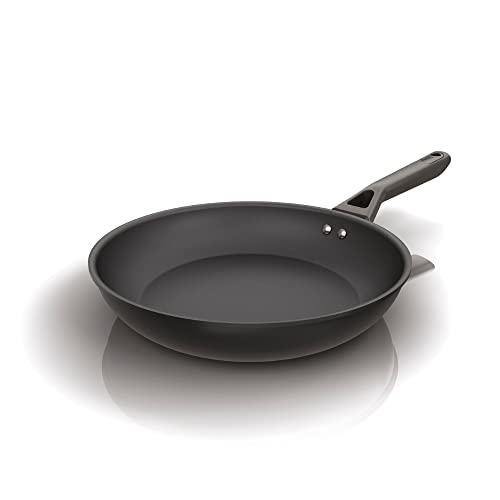 Ninja ZEROSTICK Classic Cookware 28 cm Bratpfanne, antihaftbeschichtet, langlebige Aluminium-Bratpfanne, induktionskompatibel, ofenfest bis 180 °C, schwarz CW50028UK von Ninja