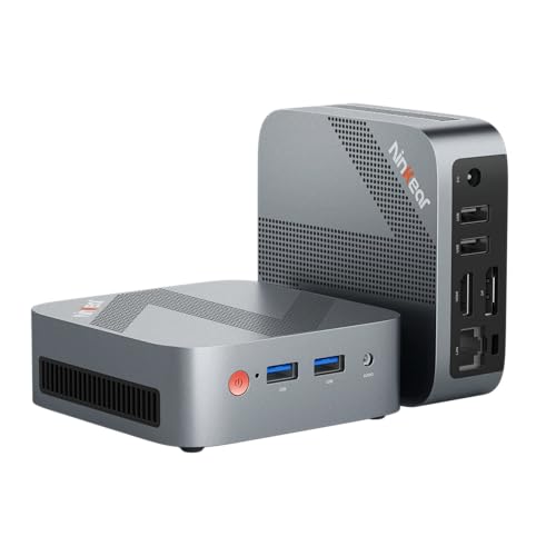 Ninkear Mini PC W-11, Mini Computer mit Processor N150(Bis zu 3.6 GHz), 16 GB DDR4 RAM 512 GB M.2 SSD Mini Gaming PC, 4K Dual Display, HDMI 2.0/DP, USB 3.0/WiFi 5/BT 5, Geeignet für Büro Heim von Ninkear