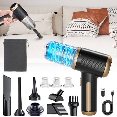 Ninonly Handstaubsauger Akku Auto 9000Pa 4-in-1 Mini Handstaubsauger Kabellos mit Waschbar HEPA-Filter Aufladbar Tragbar Leicht Staubsauger Für Auto PC,Sofa,Büro,Haus, Tierhaar Reinigung Ninonly Handstaubsauger Akku Auto 9000Pa 4-in-1 Mini Handstaubsauger Kabellos mit Waschbar HEPA-Filter Aufladbar Tragbar Leicht Staubsauger Für Auto PC,Sofa,Büro,Haus, Tierhaar Reinigung von Ninonly