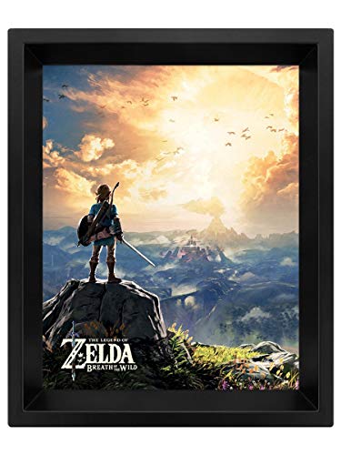 Die Legende von Zelda 'Sonnenuntergang'3D Lenticular Poster,10 x 8 inch von Nintendo
