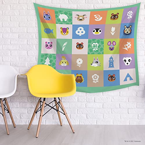 Nintendo RoomMates Tierflagge Crossing Tapestry von RoomMates