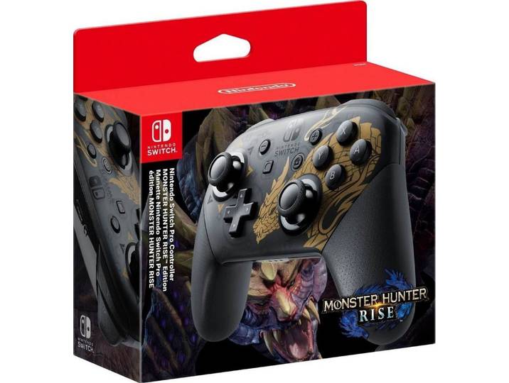 Nintendo Switch Pro Controller - Monster Hunter Rise Edition« Nintendo-Controller Nintendo Switch Pro Controller - Monster Hunter Rise Edition« Nintendo-Controller von Nintendo
