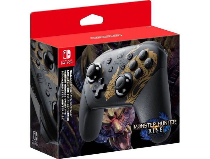 Nintendo Switch Pro Controller - Monster Hunter Rise Edition Nintendo-Controller Nintendo Switch Pro Controller - Monster Hunter Rise Edition Nintendo-Controller von Nintendo