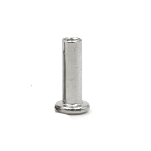 1/2/5/10 Stück M3 M4 M5 M6 M8 M10 304 Edelstahl Großer flacher Sechskant-Innensechskant-Nietverbinder Einsatz Gelenkhülse Überwurfmutter(40mm,M10 (1pc)) von Nintens