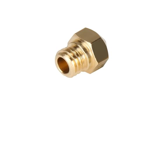 1 Stück/3 Stück/5 Stück/10 Stück 3D-Drucker-Hotend-Düse MK10 M7 Gewinde 0,2/0,3/0,4/0,5/0,6/0,8/1,0 mm für 1,75 mm Filament 3D-Druckerteile Düsen-Set (5 Stück Messing, 0,5 mm) von Nintens