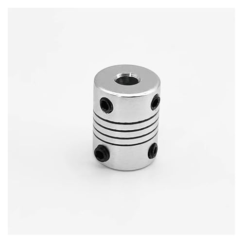 1 Stück D12L18 RS Aluminiumlegierung Wicklungsklemme Kupplung Innenloch 2/3/3,17/4/5/6 mm 3D-Druckerzubehör Schrittmotoranschluss(6mm to 6mm) von Nintens