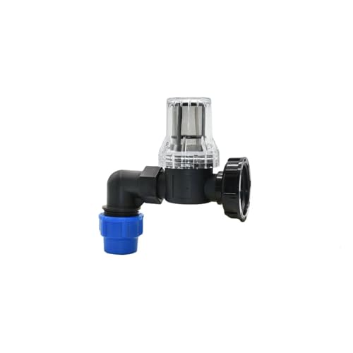 1 stück 20/25/32mm Kunststoff PE Rohr Anschluss Filter S60 IBC Adapter T-Stück Ellenbogen 2-weg Wasser Splitter Joint Rohr for Bauernhof Bewässerung(B) von Nintens