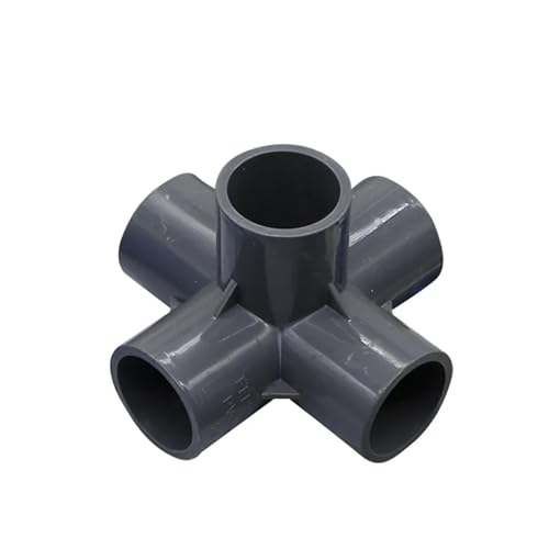 1 stück 20mm 4-wege 3-wege 5-wege Dreidimensionale PVC-anschluss Gartenbewässerung Wasseranschlüsse Aquarium Adapter Armaturen(5-way) von Nintens