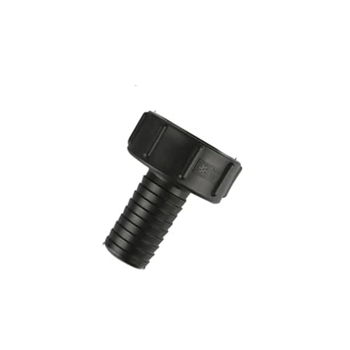 1 stück 60mm Gewinde IBC Wassertank Adapter 1/2 "3/4" 1 "1,25" 1,5 "2" rohr Stacheldraht Schnittstelle Garten Rohr Armaturen IBC Tank Anschlüsse(Silver) von Nintens