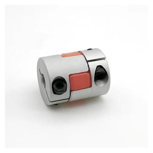 1 stück D14L22 XB Flexible Aluminium Plum Blossom Clamp Kupplung Loch 5/6/6,35/8mm Schrittmotor Schraube Antriebswelle 3D Drucker Zubehör(6.35mm to 6.35mm) von Nintens