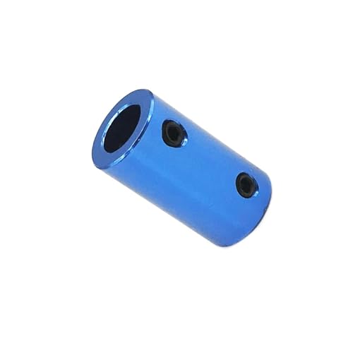 1 stück D14L25 Blau Zylindrischen Hard Top Draht Aluminium Legierung Kupplung Blende 3/4/5/6/6.35/7/8mm 3D Drucker Teile Schraube Schrittmotor(5mm to 8mm) von Nintens