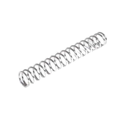 10 Stücke 0,6mm Druckfeder 304 A2 Edelstahlfedern Drahtdurchmesser 0,6mm Außendurchmesser 3,5 4 5 6 7 8 9 10 11 12mm Länge 90/100mm(100mm,8mm) von Nintens