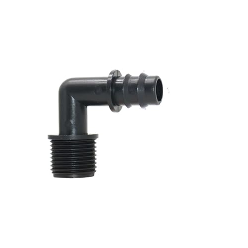 2 stück 1/2 3/4 Außengewinde Auf 16mm 20mm 25mm Gartenschlauch Barb Anschluss Ellenbogen 1/2 3/4 1 "kunststoff Rohrverschraubung(1I2 to 16mm) von Nintens