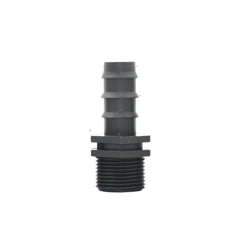 2 stücke 1/2 3/4 Weiblich Außengewinde Auf 1/2 3/4 1 Zoll Gartenschlauch Barb Anschluss 16mm 20mm 25mm Kunststoff Schlauch Fitting(WHITE) von Nintens