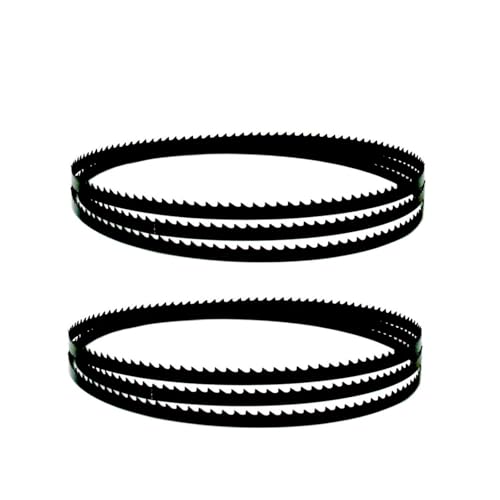2 stücke 1575x9,5x0,35mm Bandsägeblätter 4 6 10 TPI Carbon Band Säge Holzbearbeitung Werkzeuge Zubehör(4TPI) von Nintens