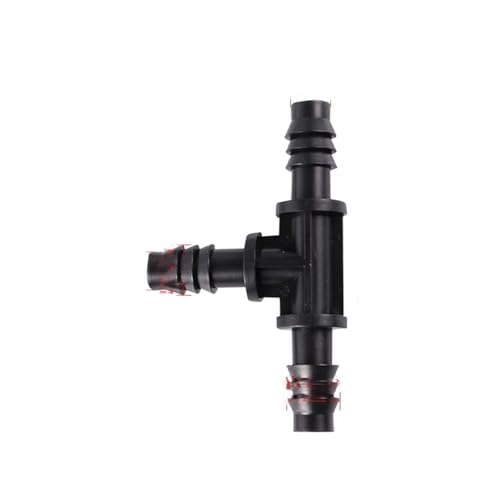 20 Stücke 3/8 Zoll Rohrverbinder Serie 8/11mm Schlauch Widerhaken T-Stück Winkelstück Gerade Kupplung Gartenbewässerung Wasseranschluss Schlauchverteiler(8mm to 4mm end plug) von Nintens