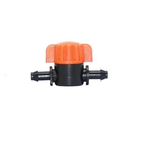 5 stücke 4/7mm Schlauch Mini Ventil 1/4 "Bis 4mm 6mm Garten Tippen Garten Tropf bewässerung Koppler Rohr Anschlüsse Wasser Ventil(1I4 to 1I4) von Nintens