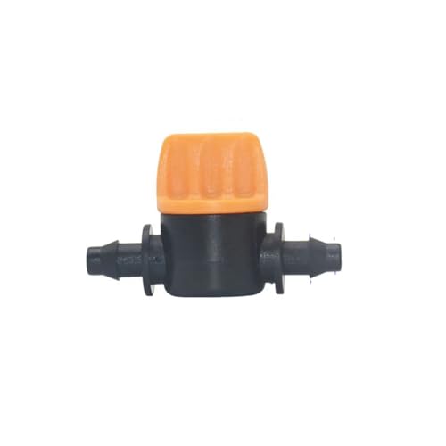 5 stücke 4/7mm Schlauch Mini Ventil 1/4 "Bis 6mm Garten Tippen Garten Tropf Bewässerung Armaturen Rohr anschlüsse Wasser Ventil(1I4 to 1I4) von Nintens