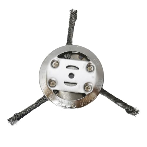 6 Zoll 3/6 Lithium-Rasenmäherkopf Universal-Rasentrimmer-Entfernung Unkraut Freischneider Elektrowerkzeuge Teile for den Hausgarten(A-3 Cutter) von Nintens