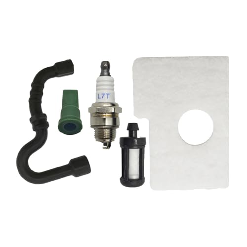 Tune Up Service Wartungskit Kraftstoff Luftfilter Entlüftungsschlauch Kerze Zündkerze for 017 018 MS170 MS180 MS 170 180 Kettensäge von Nintens