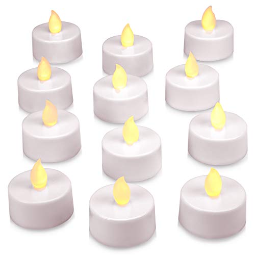 12er Set LED Teelicht weiß - batteriebetrieben mit Timer - Teelichtkerzen Xmas Romantiklichter Entspannungslicht Weihnachtsdeko für Innen 12er Set LED Teelicht weiß - batteriebetrieben mit Timer - Teelichtkerzen Xmas Romantiklichter Entspannungslicht Weihnachtsdeko für Innen von Nipach GmbH