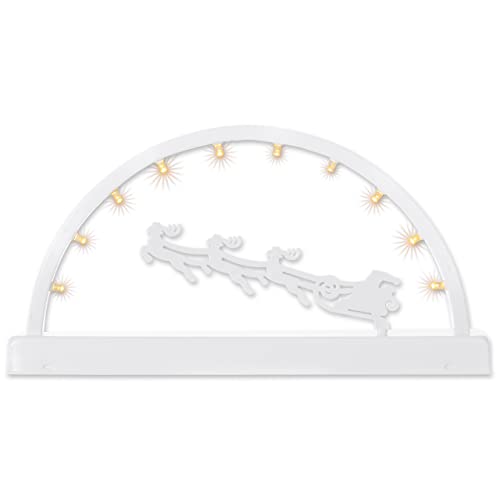 Nipach GmbH Lichterbogen Metall Schwibbogen 10 LED warm weiß Batterie Timer Weihnachten Leuchtbogen Rundbogen Weihnachtsbeleuchtung Weihnachtsdeko Timer Nipach GmbH Lichterbogen Metall Schwibbogen 10 LED warm weiß Batterie Timer Weihnachten Leuchtbogen Rundbogen Weihnachtsbeleuchtung Weihnachtsdeko Timer von Nipach GmbH