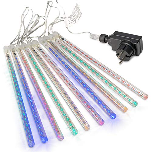 Nipach GmbH Lichterregen Meteorschauer 180 LED bunt Lichterkette Meteor-Effekt Partylicht Meteorlichter Weihnachtsbeleuchtung Partydeko Trafo Xmas Nipach GmbH Lichterregen Meteorschauer 180 LED bunt Lichterkette Meteor-Effekt Partylicht Meteorlichter Weihnachtsbeleuchtung Partydeko Trafo Xmas von Nipach GmbH