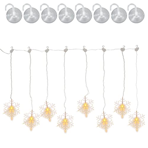 Nipach GmbH Lichtervorhang Stern Schneeflocke 8 LED warm weiß Batterie Timer Xmas-Deko Weihnachten Außen Weihnachtsdeko Partylichter Weihnachtsbeleuchtung Licht-Deko (Schneeflocke) Nipach GmbH Lichtervorhang Stern Schneeflocke 8 LED warm weiß Batterie Timer Xmas-Deko Weihnachten Außen Weihnachtsdeko Partylichter Weihnachtsbeleuchtung Licht-Deko (Schneeflocke) von Nipach GmbH