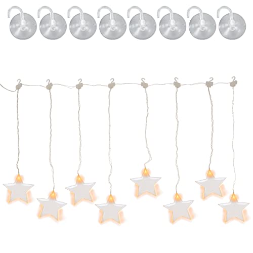 Nipach GmbH Lichtervorhang Stern Schneeflocke 8 LED warm weiß Batterie Timer Xmas-Deko Weihnachten Außen Weihnachtsdeko Partylichter Weihnachtsbeleuchtung Licht-Deko (Stern) Nipach GmbH Lichtervorhang Stern Schneeflocke 8 LED warm weiß Batterie Timer Xmas-Deko Weihnachten Außen Weihnachtsdeko Partylichter Weihnachtsbeleuchtung Licht-Deko (Stern) von Nipach GmbH