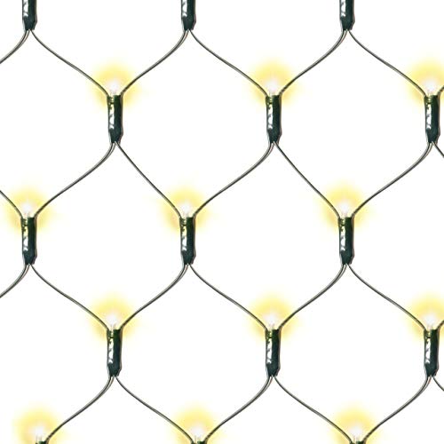 Nipach GmbH 160 LED Lichternetz 2x2 m warmweiß mit Timer Batterie Weihnachtsdeko Partydeko Pavillonbeleuchtung Lichterkette für Außen Netzvorhang Lichtervorhang Nipach GmbH 160 LED Lichternetz 2x2 m warmweiß mit Timer Batterie Weihnachtsdeko Partydeko Pavillonbeleuchtung Lichterkette für Außen Netzvorhang Lichtervorhang von Nipach GmbH