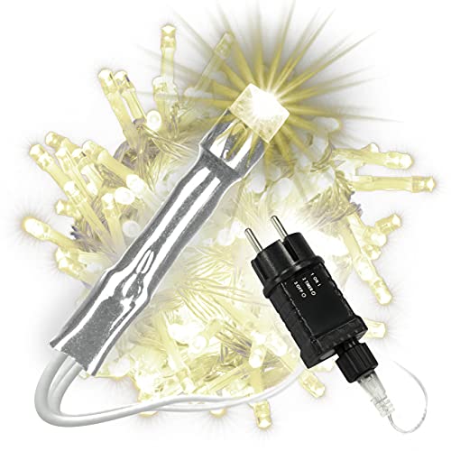 Nipach GmbH 200 LED Lichterkette warm weiß Kabel transparent Trafo Timer Weihnachtsbeleuchtung Weihnachtsdeko Partydeko Partylichter Lichter-Deko Xmas Nipach GmbH 200 LED Lichterkette warm weiß Kabel transparent Trafo Timer Weihnachtsbeleuchtung Weihnachtsdeko Partydeko Partylichter Lichter-Deko Xmas von Nipach GmbH